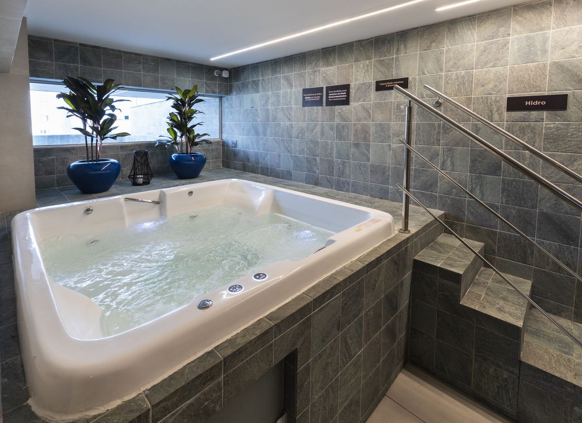 Área de lazer e spa do Hotel Sibara